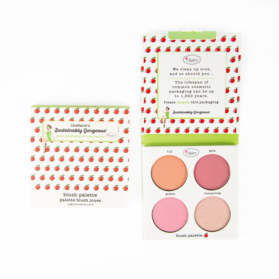 Sustainably Gorgeous Blush Quad Palette