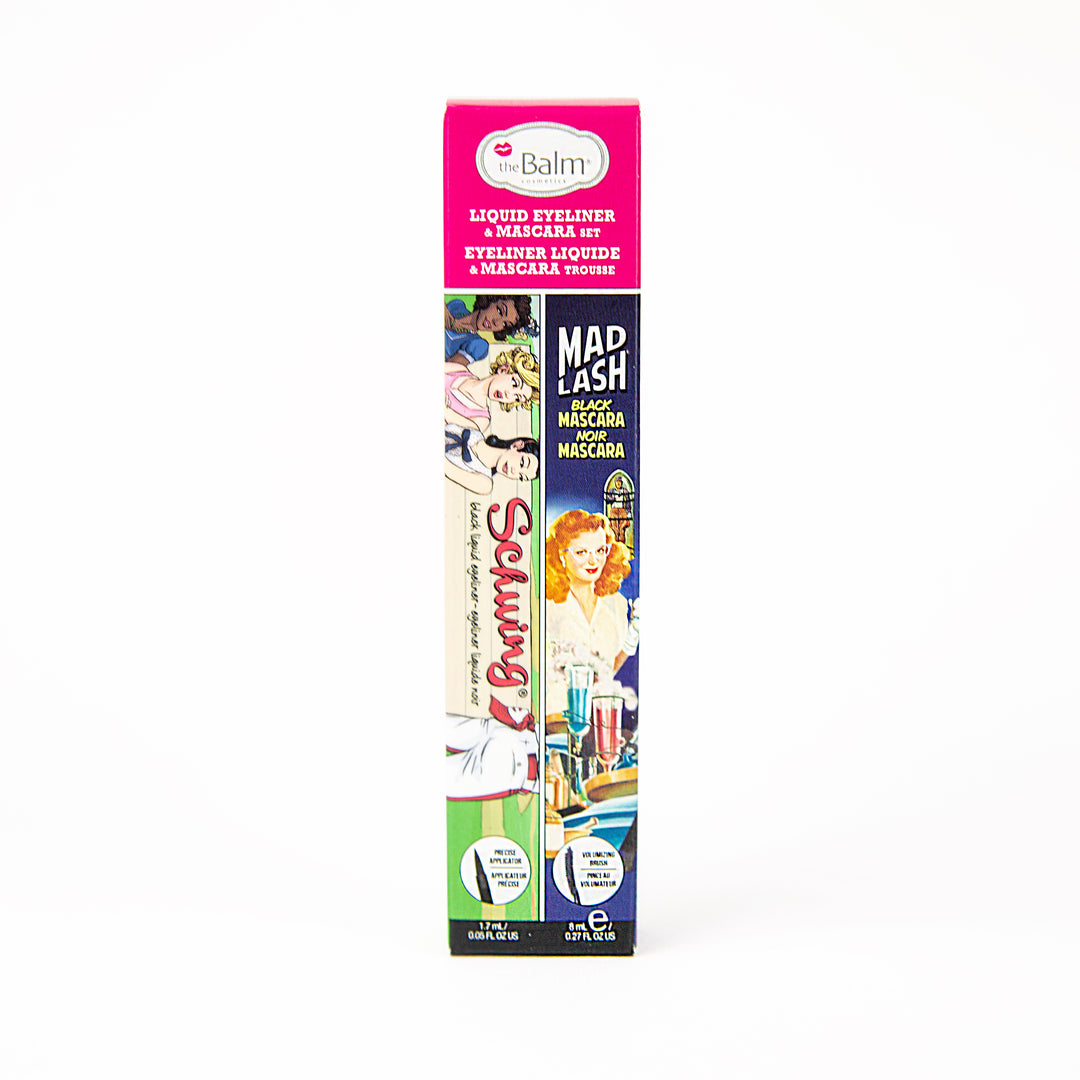 Mad Lash® Mascara & Schwing® Black Liquid Eyeliner Set